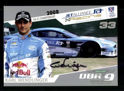 Karl Wendlinger Autogrammkarte Formel 1 Original Signiert + A 228641