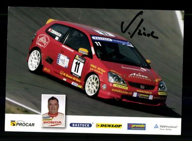Stephan Zbinder Autogrammkarte Original Signiert Motorsport + A 228570