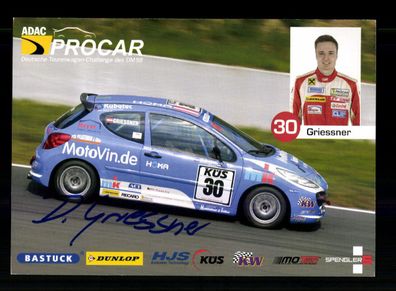 David Griessner Autogrammkarte Original Signiert Motorsport + A 228579