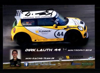 Dirk Lauth Autogrammkarte Original Signiert Motorsport + A 228584