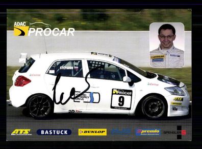 Michail Stepanov Autogrammkarte Original Signiert Motorsport + A 210759