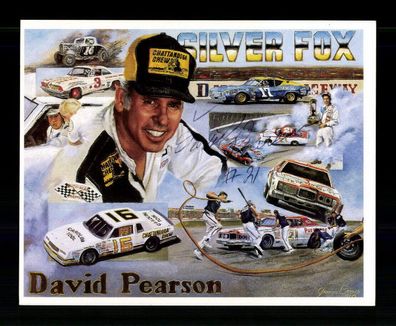 David Pearson 1934-2018 NASCAR Legende USA Original Signiert + A 228497