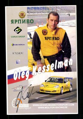 Oleg Kesselman Autogrammkarte Original Signiert Motorsport + A 228546