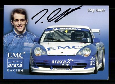 Jörg Hardt Autogrammkarte Original Signiert Motorsport + A 228580