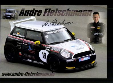 Andre Fleischmann Autogrammkarte Original Signiert Motorsport + A 228583