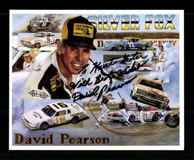 David Pearson 1934-2018 NASCAR Legende USA Original Signiert + A 228496