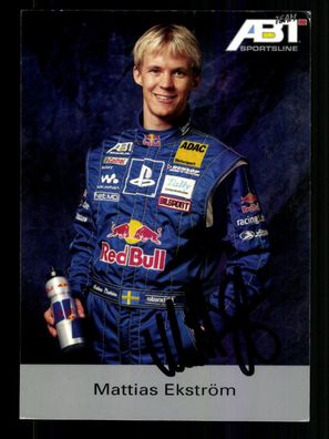 Mattias Ekström Autogrammkarte Original Signiert Motorsport + A 228533