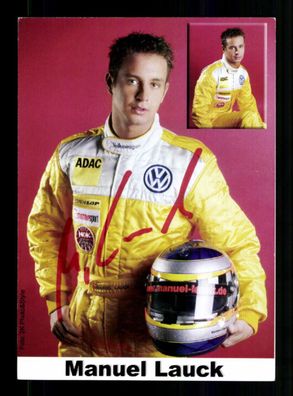 Manuel Lauck Autogrammkarte Original Signiert Motorsport + A 228542