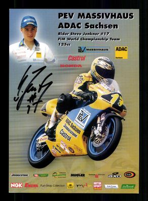 Steve Jenker Autogrammkarte Original Signiert Motorsport + A 228550