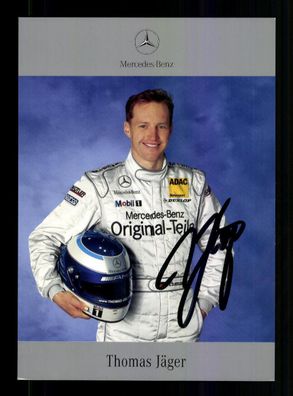 Thomas Jäger Autogrammkarte Original Signiert Motorsport + A 228552