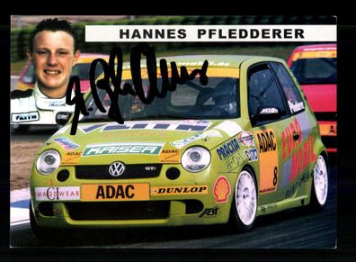 Hannes Pfledderer Autogrammkarte Original Signiert Motorsport + A 228591