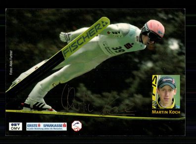 Martin Koch Autogrammkarte Original Signiert Skispringen + A 228156