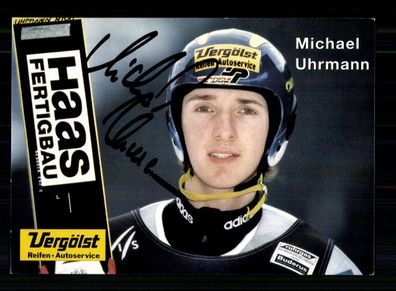 Michael Uhrmann Autogrammkarte Original Signiert Skispringen + A 228161