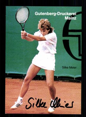 Silke Meier Autogrammkarte Original Signiert Tennis + A 227834