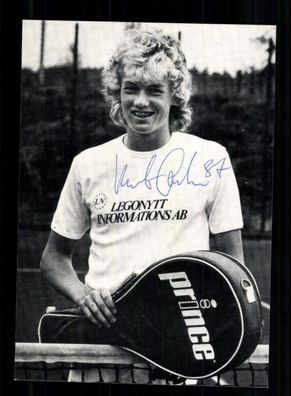 Unbekannt Autogrammkarte Original Signiert Tennis + A 227817