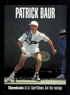 Patrick Baur Autogrammkarte Original Signiert Tennis + A 227850