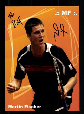 Martin Fischer Autogrammkarte Original Signiert Tennis + A 227832