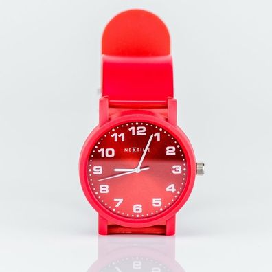 10x Armbanduhr rot sportlich modern Unisex Damen Herren Kinder