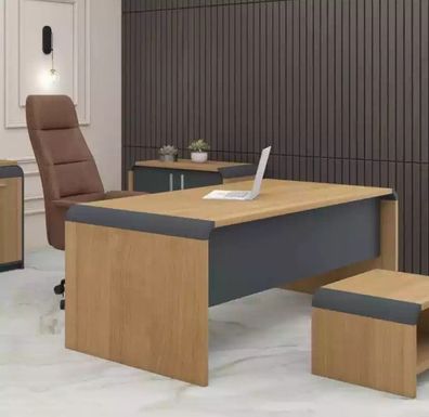 Tisch Büro Möbel Arbeitszimmer Schreibtisch Design Arbeitstisch Chefschreibtisch