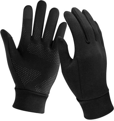 Beheizte Liner-Handschuhe, Unterhandschuhe Touchscreen-Fahrradhandschuhe Laufhandschu