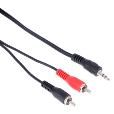 Hama Cinch-Kabel Klinke-Kabel Audio Anschlusskabel RCA-Stecker 3,5mm Klinken