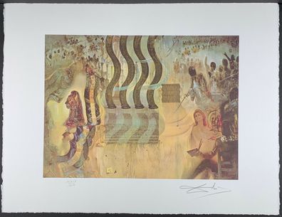Salvador DALI * Apotheosis of the Dollar* 50 x 60 cm * signed lithograph * limited