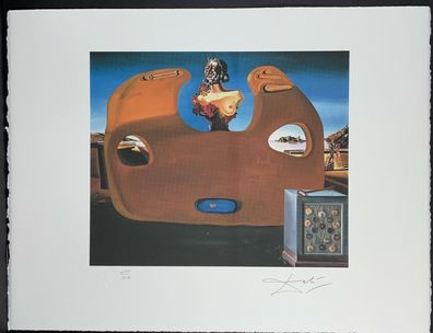 Salvador DALI * Memory of Child Woman * 50 x 60 cm * signed lithograph * limited
