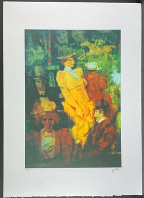 REMO Squillantini * 50 x 70 cm * signed lithograph * limited # 71/175