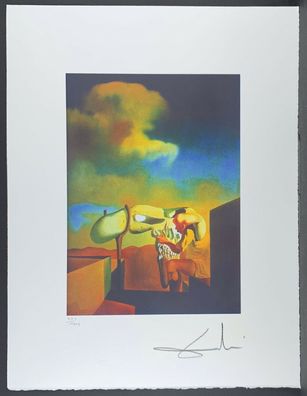 Salvador DALI * Bureaucrat * 50 x 60 cm * signed lithograph * limited
