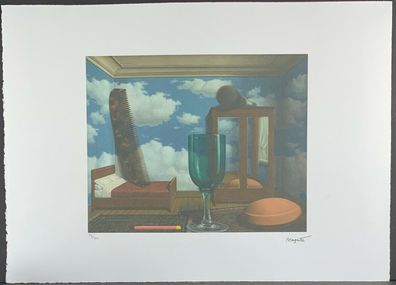 RENÉ Magritte * Personal Values * 50 x 70 cm * signed lithograph * limited