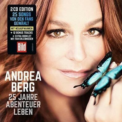 ANDREA BERG * 25 Jahre Abenteuer Leben (2017) * 2 CD * NEU * OVP