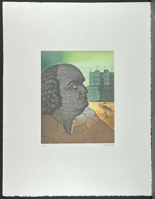 MAN RAY * Marquis de Sade * 50 x 65 cm * signed lithograph * limited # 30/150