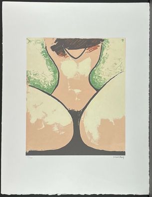 MAN RAY * The Virgin * 50 x 65 cm * signed lithograph * limited # 35/150