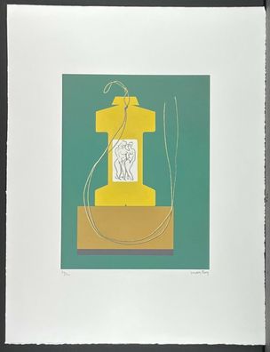 MAN RAY * Monument * 50 x 65 cm * signed lithograph * limited # 70/150