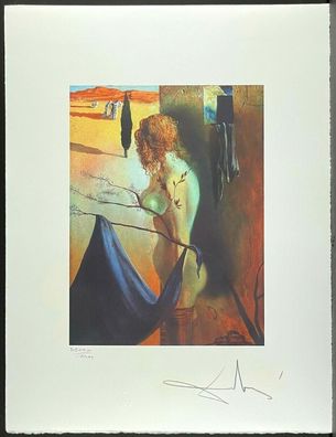 Salvador DALI * Signal of Anguish * 50 x 60 cm * signed lithograph * limited