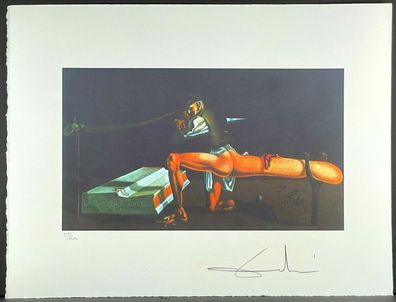 Salvador DALI * Enigma of Wilhelm Tell * 50 x 60 cm * signed lithograph * limited