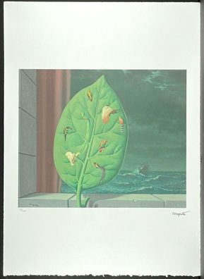 RENÉ Magritte * The Appointment * 50 x 70 cm * signed lithograph * limited