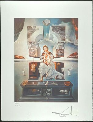 Salvador DALI * The Madonna of Port.. * 50 x 60 cm * signed lithograph * limited