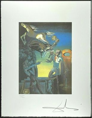 Salvador DALI * William Tell * 50 x 60 cm * signed lithograph * limited