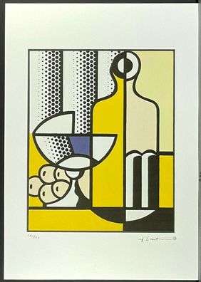ROY Lichtenstein * Purist Painting in...* signed lithograph * limited # 142/150