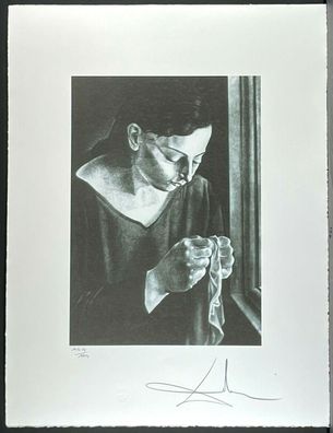 Salvador DALI * Ana Maria Sewing * 50 x 60 cm * signed lithograph * limited