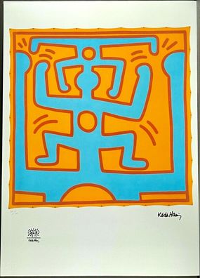 KEITH HARING * Untitled * signed lithograph * limited # 37/150
