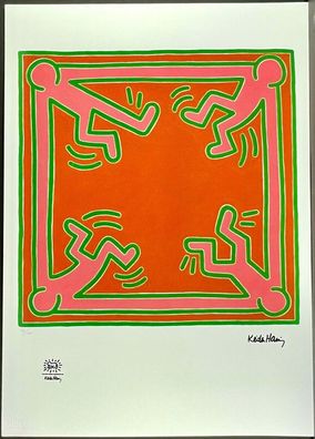 KEITH HARING * Untitled * signed lithograph * limited # 12/150