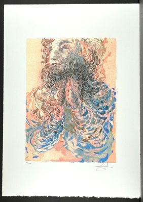 Salvador DALI * Divine Comedy * 70 x 50 cm * signed lithograph * limited # 60/500
