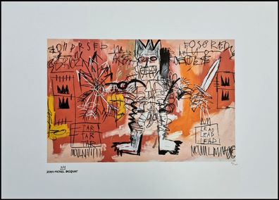 JEAN-MICHEL Basquiat * Untitled * 70x50 cm * Lithografie * limitiert # 86/100