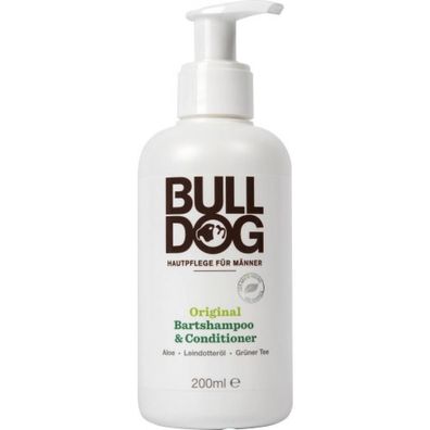 62,85EUR/1l Bulldog Männer Bart Shampoo + Conditioner 200ml Flasche