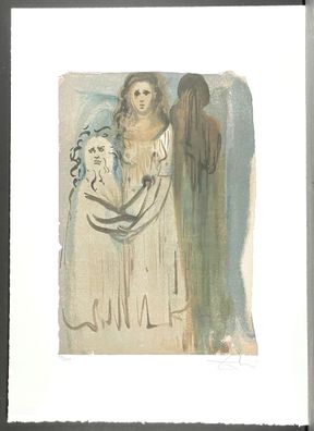 Salvador DALI * Divine Comedy * 70 x 50 cm * signed lithograph * limited # 291/500