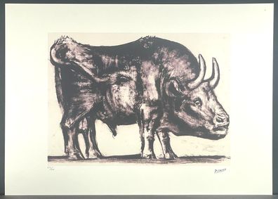 PABLO Picasso * 50 x 70 cm * signed lithograph * limited # 67/200 (Gr. 50 cm x 70 cm)