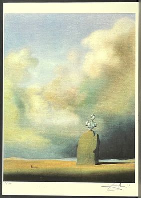 Salvador DALI * The Hour of .. * 50 x 35 cm * signed lithograph * limited # 16/350