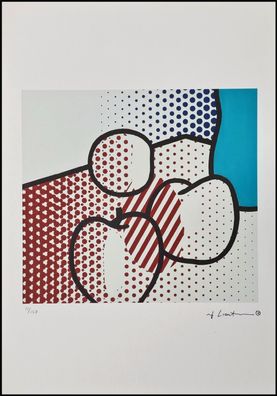 ROY Lichtenstein * Still Life - Red Apple * signed lithograph * limited # 11/150
